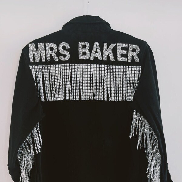 Rhinestone Jacket Etsy