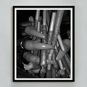 ビンテージ ウィード ポスター、マリファナ プリント、白黒、印刷可能な Hypebeast ウォール アート、バー カート ウォール デコレーション、デジタル ダウンロード、ストーナー ポスター