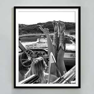 Cowboy Like Me Poster, schwarz weiß, Luxusmode Wandkunst, Cowgirl Stiefel Druck, Hypebeast Dekor, feministischer Druck, digitaler Download