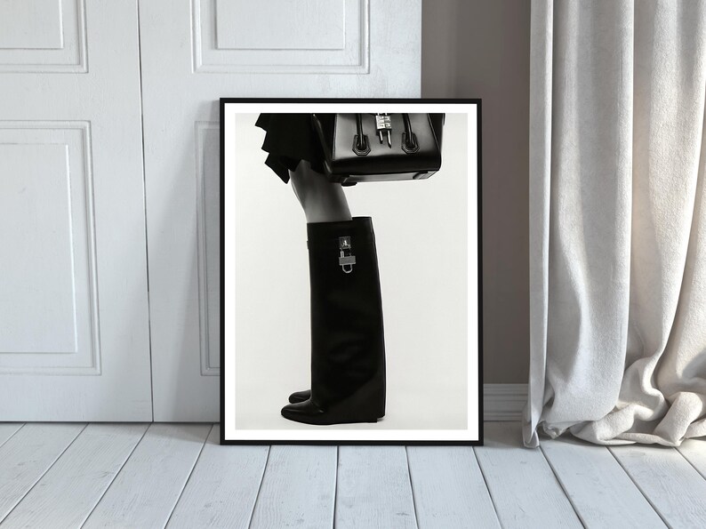 Luxury Fashion Wall Art: Chic Poster, Hypebeast Room Decor (Digital Download)