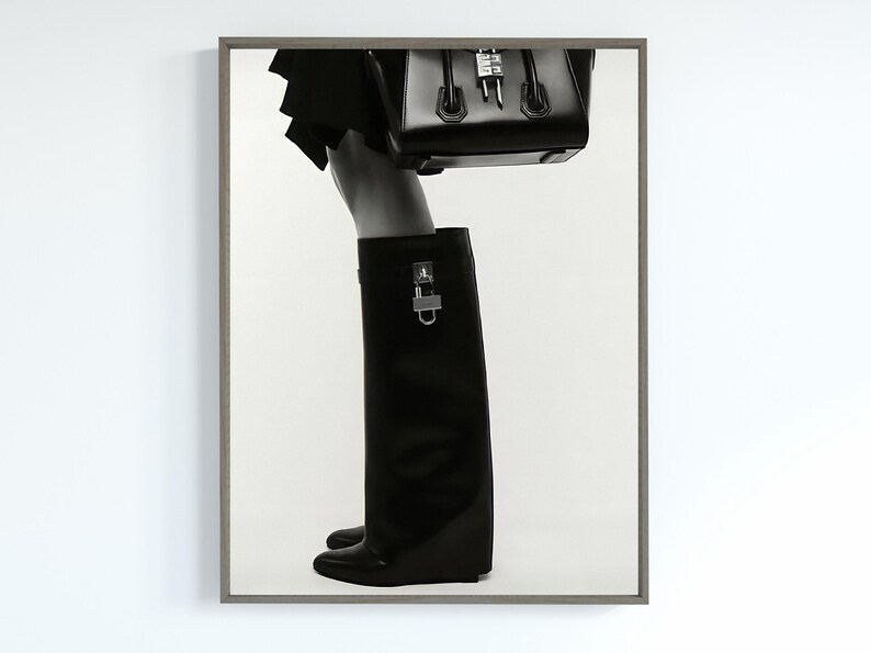 Luxury Fashion Wall Art: Chic Poster, Hypebeast Room Decor (Digital Download)