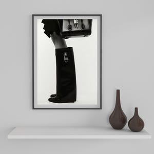 Luxury Fashion Wall Art: Chic Poster, Hypebeast Room Decor (Digital Download)