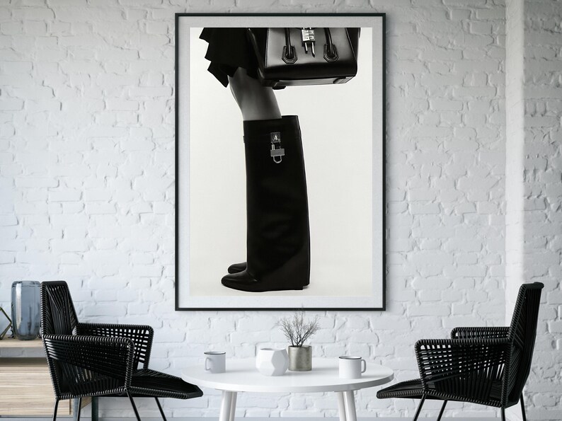 Luxury Fashion Wall Art: Chic Poster, Hypebeast Room Decor (Digital Download)