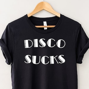 DISCO Sucks Tshirt. Blink Music Video &quot;Dance With Me&quot; inspired. Travis Barker style. Punk vibes.