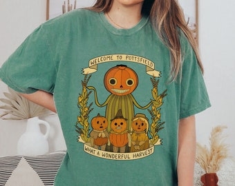 Over the Garden Wall, Pottsfield Harvest Festival Shirt Gift For Autumn, Skeleton Festival Apparels, Pastel Goth Clothing, Indie Clothing
