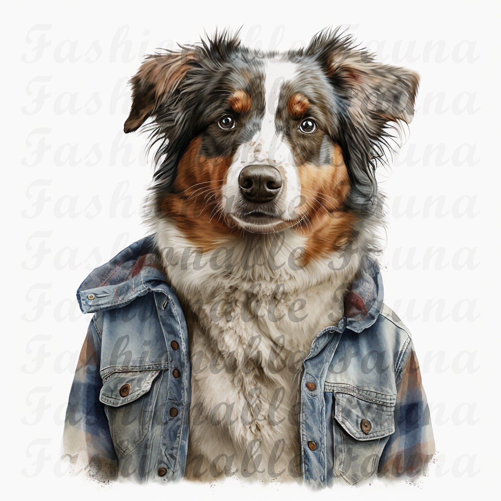 CHIEN BERGER AUSTRALIEN 12" - PELUCHES / Peluches Régulières