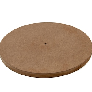 MDF Clock Base Wooden Blanks Circle Shape