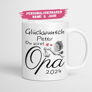Annuncio di gravidanza Tazza del nonno | Sarai un nonno personalizzato per i futuri nonni