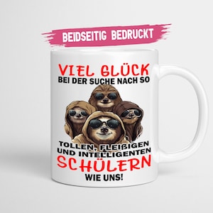 Good luck in finding such great students | Teacher gift for leaving teacher mug with saying