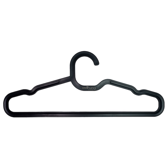 Wellhung Hangers 10 Pack Black 