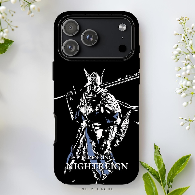 Elden Ring Nightreign Phone Case iPhone 17 Pro Max Magsafe Tough Case Eldenring Merch Cozy Gamer Accessory Cell Phone Snap Cover Gift 2813C image 1