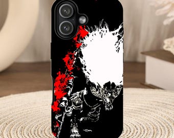Elden Ring Phone Case, Eldenring Maliketh Art Merch, iPhone 17 Pro Max Tough Case, Magsafe Cell Phone Case, Cozy Gamer Accessory Gift 2574C
