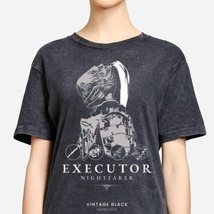 Elden Ring Nightreign Executor Shirt, Forsaken Hollow Nightfarer Sweatshirt, Fromsoft Video Game Sweater, Soulsborne Gamer Gaming Tee 2662 image 1