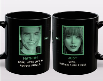 Custom Metal Gear Solid Ceramic Mug, Personalized Photo Image Coffee Cup, Gaming Gift For Him, Video Gamer Boyfriend, MGS Drinkware 2636M