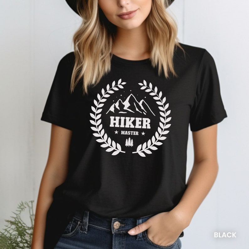 Master Hiker Shirt, Outdoor Adventure Shirt, Vacation Tee, Camping