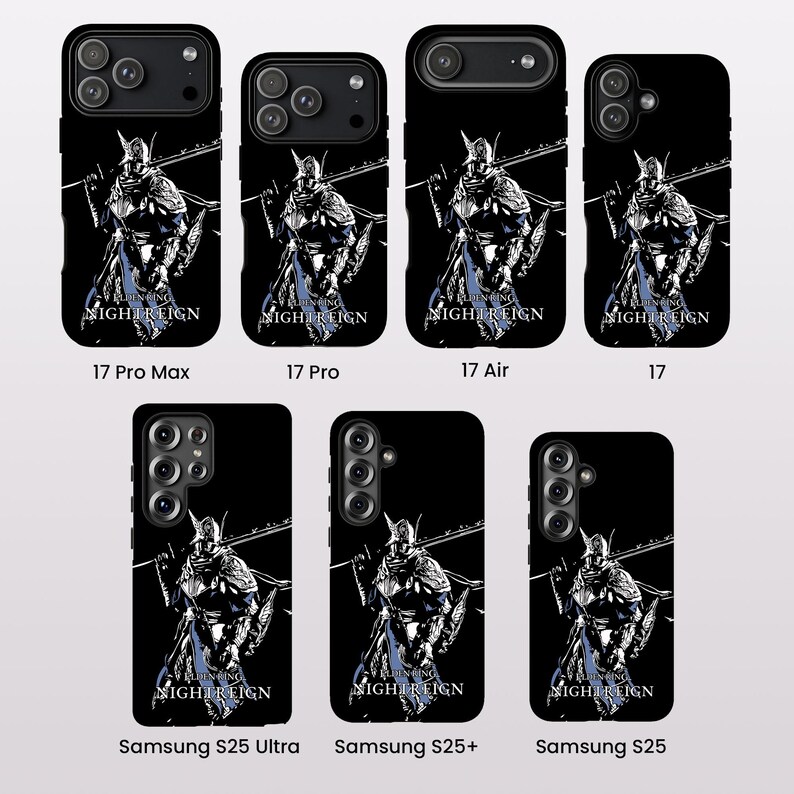Elden Ring Nightreign Phone Case iPhone 17 Pro Max Magsafe Tough Case Eldenring Merch Cozy Gamer Accessory Cell Phone Snap Cover Gift 2813C image 6