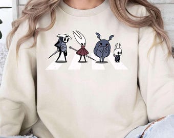 Camiseta vintage de Hollow Knight lavada, sudadera con capucha Hornet Silksong, merchandising de videojuegos Cherry, camiseta Comfort Colors Hollownest, sudadera para gamers 2695