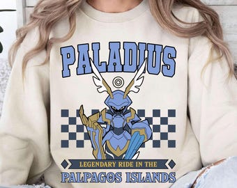 Palworld Paladius Travel Shirt, Pal Video Game Streamer Merch, Comfort Colors Monster Tamer T-Shirt, lets Play Creator Sweatshirt 3013