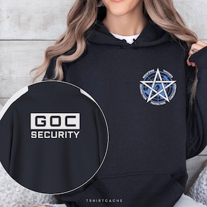 Scp Goc Security Shirt, United Nations Global Occult Coalition Sweatshirt, Front And Back Print Ungoc Gift, Scp Universe Fans Merch 2965