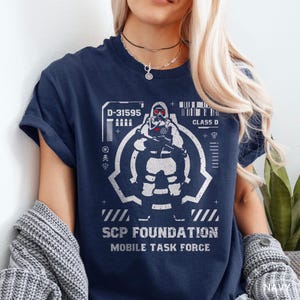 SCP Mobile Task Force Shirt, SCP Foundation Sweatshirt, Scp Merch, Secure Contain Protect TShirt, Scp Universe Gift, Scp MTF Sweater 2868