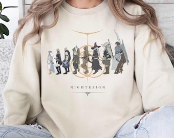 Elden Ring Nightreign Shirt, Nightfarer Illustration Merch,Video Game Team Sweatshirt,Wylder Ironeye Gift For RPG Gamer Lifestyle Shirt 2994