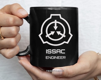 Custom SCP Foundation Ceramic Mug, Video Game Inspired Mug,  SCP Emblem Merch, Large Coffee Mug, Secure Protect Contain Drinkware Gift 2811M