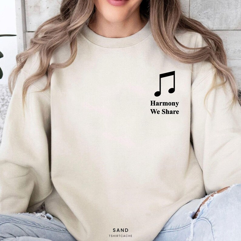 Custom Song Lyrics Hoodie, Favorite Track Front And Back Shirt, Music Teacher Gift, Musical Concert Show Lover Merch, Audiophile Gift 2487 image 2