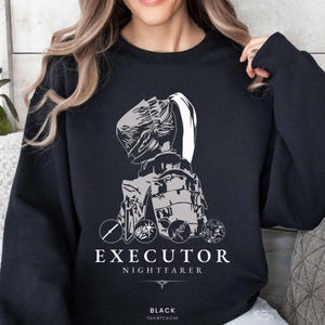 Elden Ring Nightreign Executor Shirt, Forsaken Hollow Nightfarer Sweatshirt, Fromsoft Video Game Sweater, Soulsborne Gamer Gaming Tee 2662 image 2