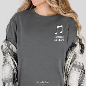 Custom Song Lyrics Hoodie, Favorite Track Front And Back Shirt, Music Teacher Gift, Musical Concert Show Lover Merch, Audiophile Gift 2487 image 6