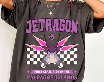 Palworld Jetragon Divine Dragon Shirt, Pal Video Game Streamer Merch, Comfort Colors Monster Tamer T-Shirt, Gamer Creator Sweatshirt 3012