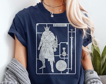 Elden Ring Nightreign Shirt, Eldenring Merch, Nightfarer Wylder Model Kit Sweatshirt, Fromsoft Video Game Gift, Soulsborne Sweater 2894