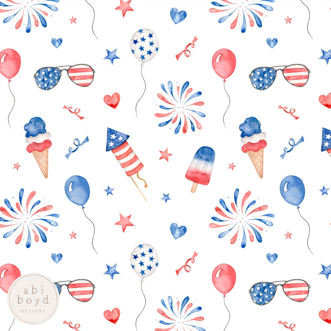 foamposites 4th of july