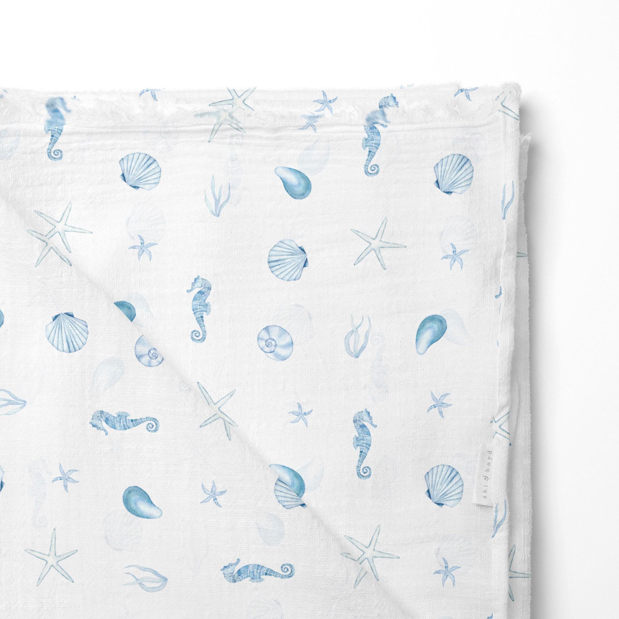 Simple Sea Shells Pattern, Nautical Repeat Tile, Print for Fabric ...