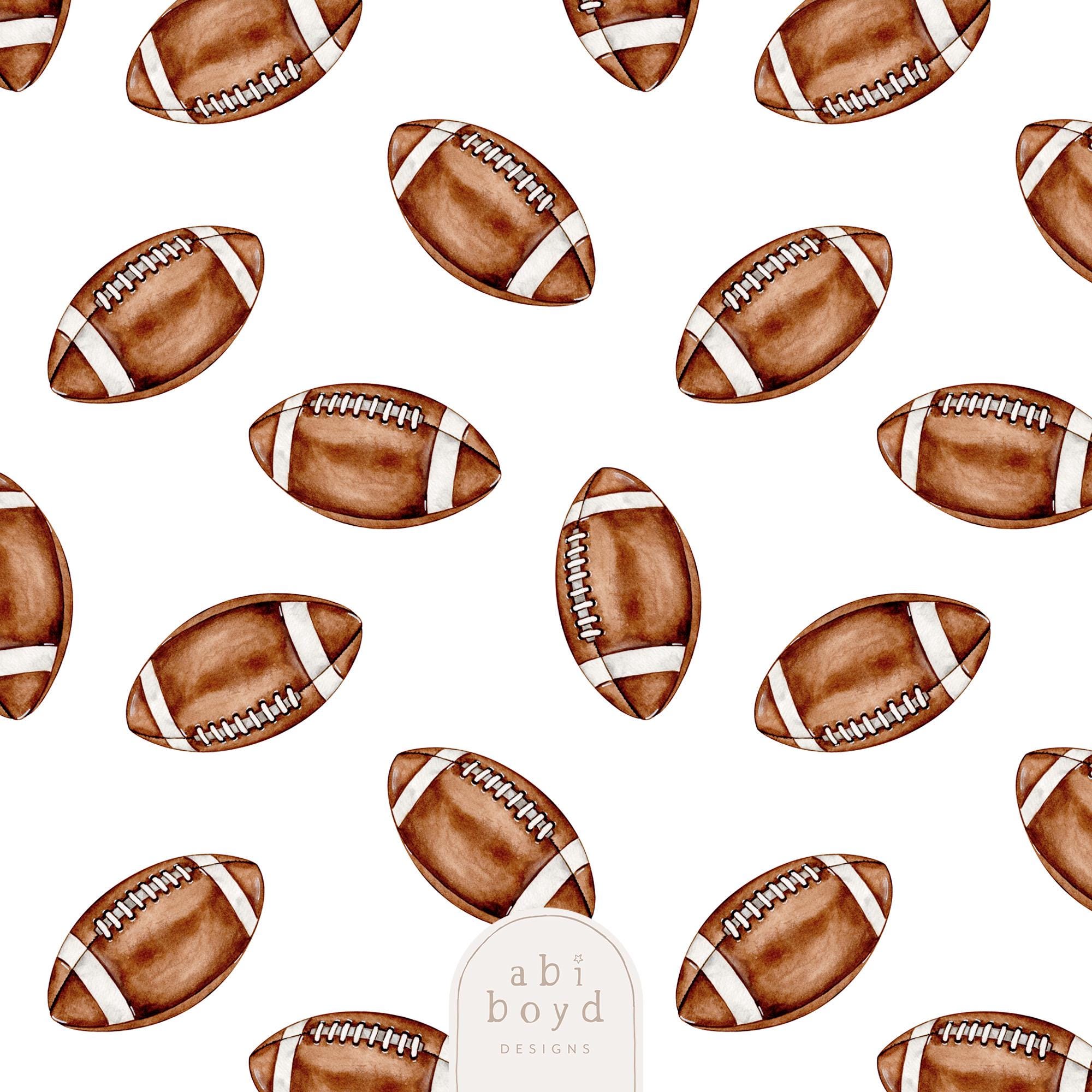 Football Seamless Pattern, American Football Repeating Pattern, Sport ...