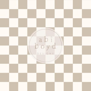 Patrón sin costuras de cuadros beige, patrón sin costuras de tablero de ajedrez neutro, papel digital de cuadros sencillos, diseño de cuadros neutros sin costuras