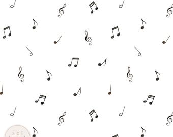 Musiknoten Seamless Pattern / Musiknoten wiederholendes Muster / Musiker Digital Papier für kommerzielle Nutzung / Kunstdatei / Nahtloses Muster