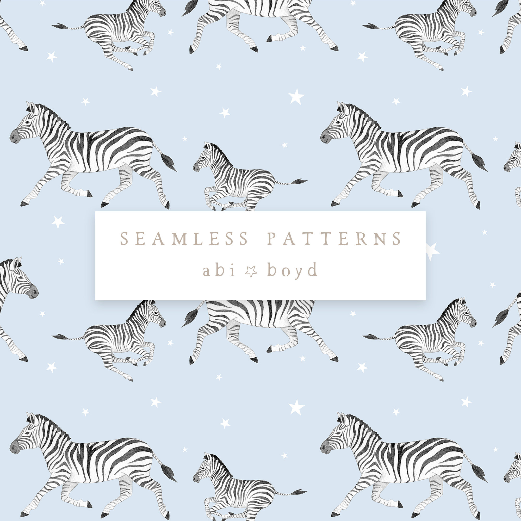 Zebra Seamless Pattern, Safari Repeat Tile, Surface Pattern, Digital ...