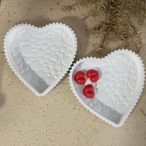 Heart Shape Silicone Tray Mold-square Plate Resin Molds-rectangle Plate  Silicone Mold for Resin-resin Tray Mold-epoxy Resin Plate Mold 
