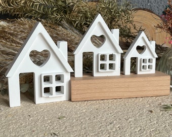 Heart House Siliconne Molds Lighthouse Houses Mold, white house mold House Decor ,Handmade Casting mold