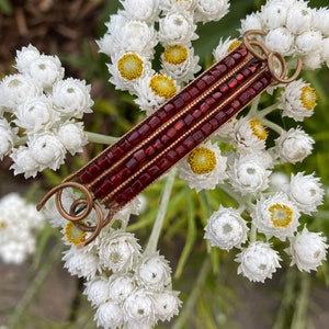 Victorian garnet brooch