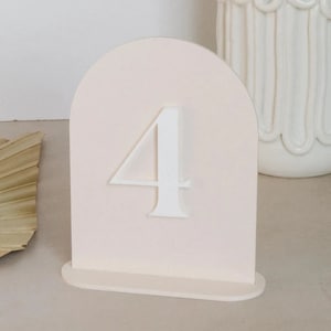 Números de mesa acrílicos, números de mesa para casamento, peça central de casamento elegante, peça central de acrílico, decoração de chá de panela