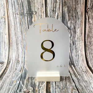 Numeri da tavolo in acrilico, numeri da tavolo per matrimonio, elegante centrotavola per matrimonio, centrotavola in acrilico, decorazione per addio al nubilato