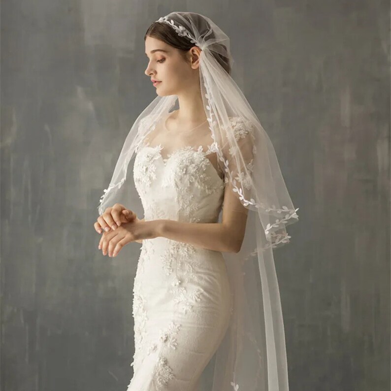 bridal lace headpiece