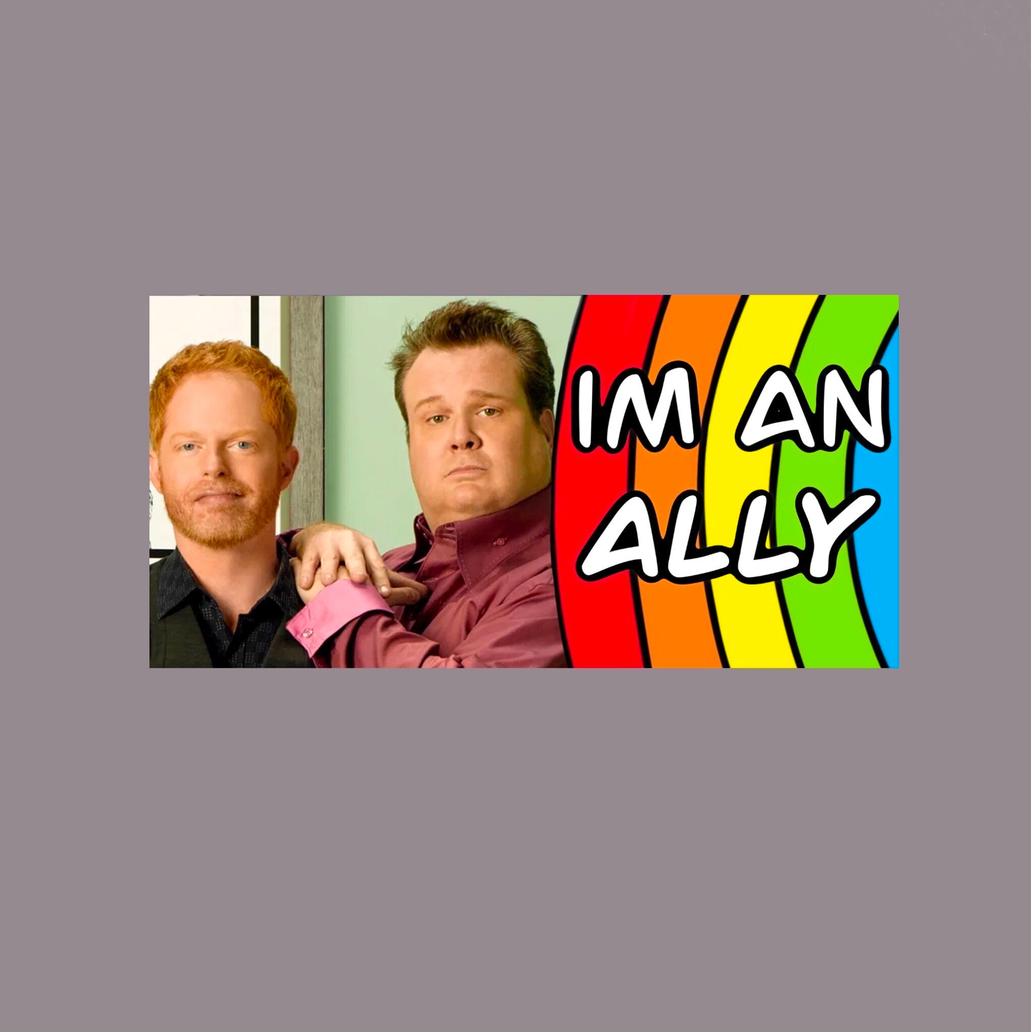 Modern Family Cam and Mitch Ally Bumper Sticker Etsy