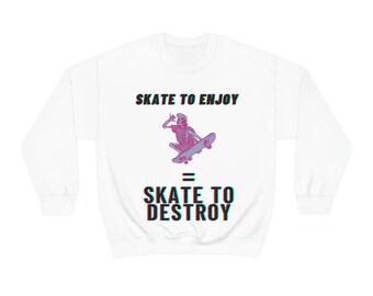 Skateanddestroyco Unisex Heavy Blend Crewneck Sweatshirt
