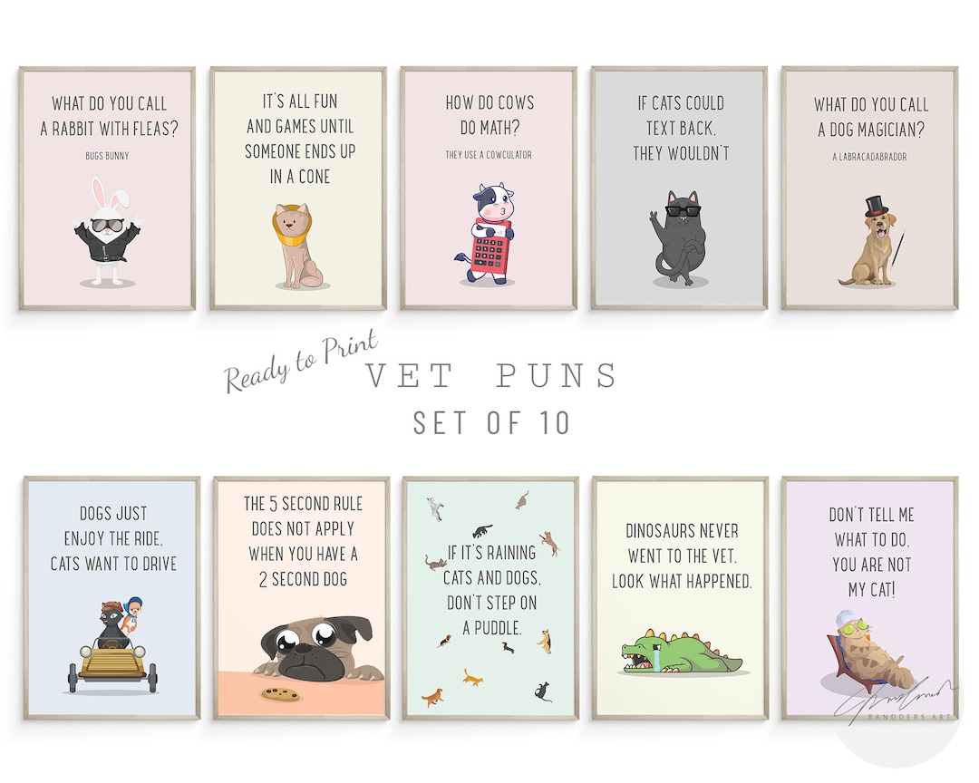 Tierarzt lustiges Poster Tierarzt Geschenk Geschenke für Etsy.de
