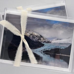 Set of 5 cards, Southeast Alaska Box of Cards, Fine Art Photography Greeting Cards, Blank Cards, Alaskan Landscapes, Wildlife, 5x7 Frameable