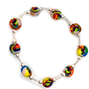 Fruitloop Handmade Polymer Clay Bracelet