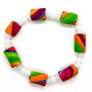 Fruitloop Handmade Polymer Clay Bracelet Youth