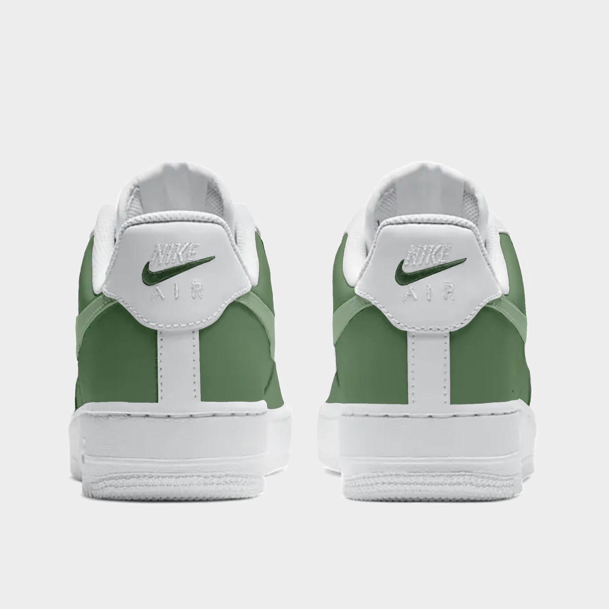 custom olive green air force 1